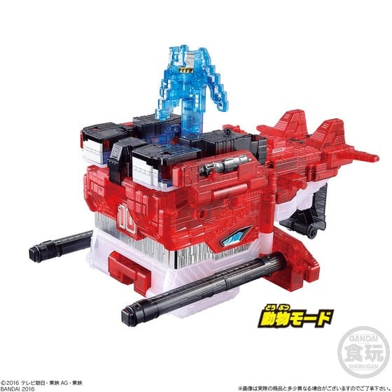 Mini-Pla Doubutsu Gattai Series SP03 Dodeka-Ou Clear Version Exclusive Gallery Image 4
