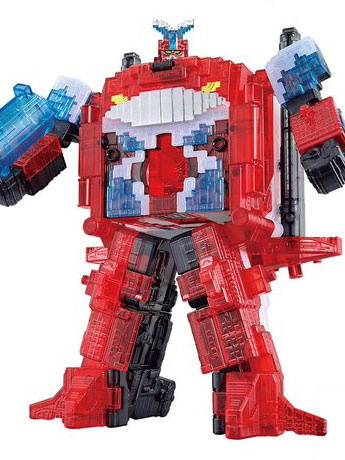 Mini-Pla Doubutsu Gattai Series SP03 Dodeka-Ou Clear Version Exclusive Gallery Image 2