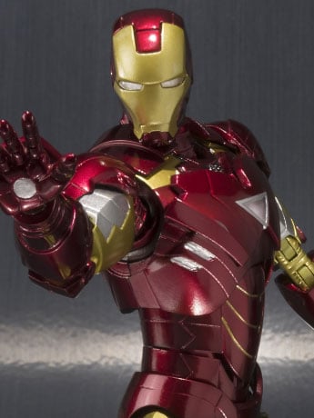 Iron Man 3 S.H.Figuarts Iron Man Mark VI & Hall of Armor Set Gallery Image 2