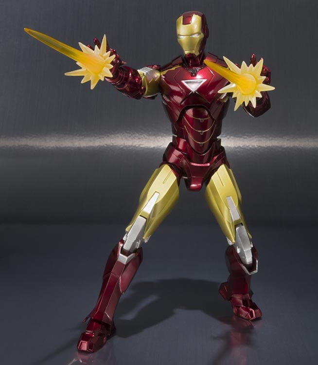 Iron Man 3 S.H.Figuarts Iron Man Mark VI & Hall of Armor Set Gallery Image 6