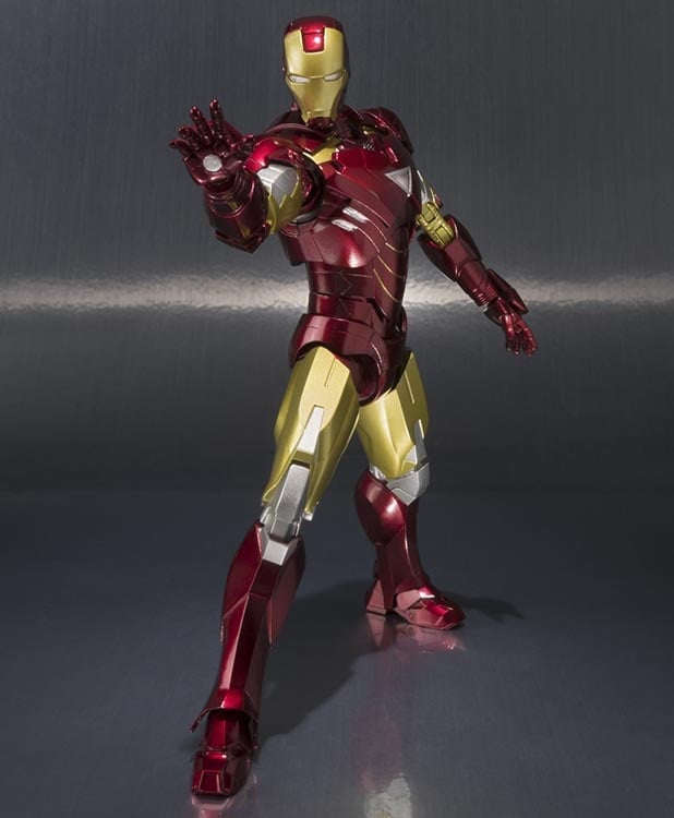 Iron Man 3 S.H.Figuarts Iron Man Mark VI & Hall of Armor Set Gallery Image 8