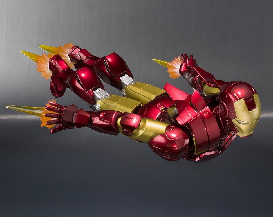 Iron Man 3 S.H.Figuarts Iron Man Mark VI & Hall of Armor Set Gallery Image 4