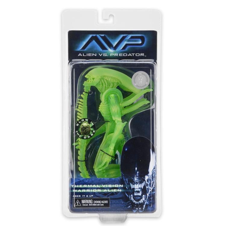 Alien vs. Predator Thermal Vision Warrior Alien Figure (Glow-in-the-Dark) Gallery Image 3
