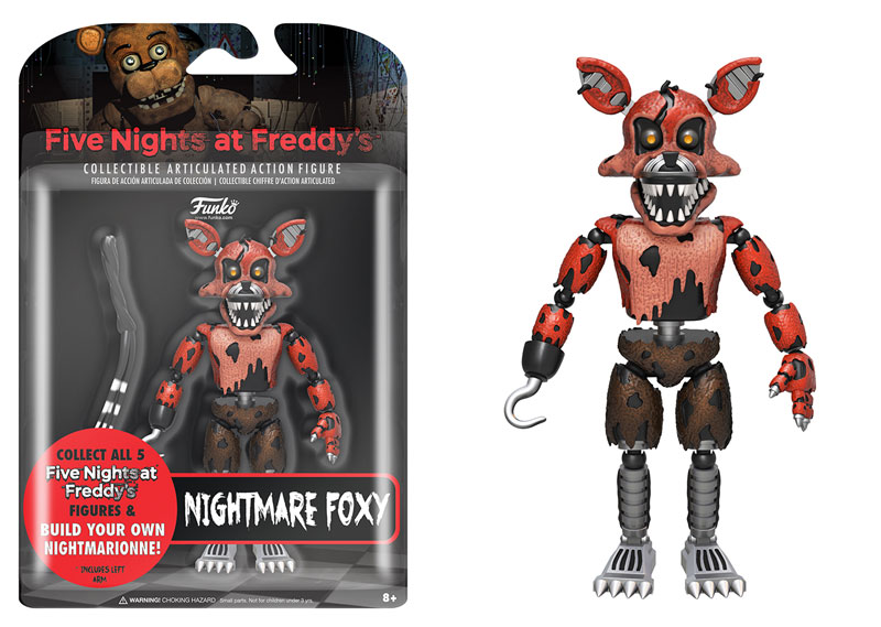 Five Nights at Freddy's Articulated Figure Series 02 - Nightmare Foxy Gallery Image 3