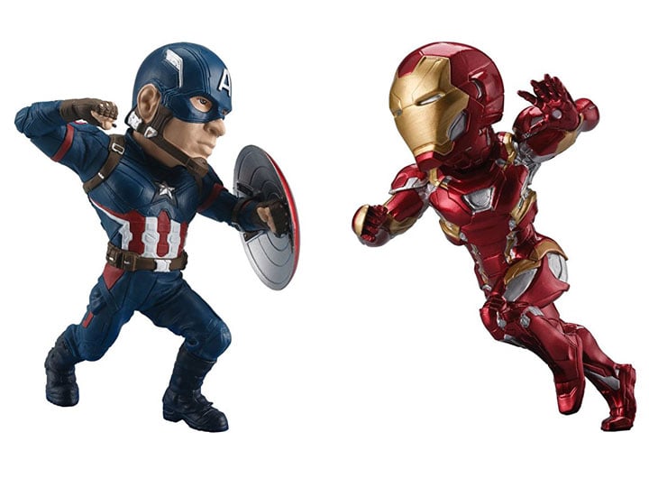 Captain America: Civil War World Collectible Figure - Captain America & Iron Man Set Gallery Image 1
