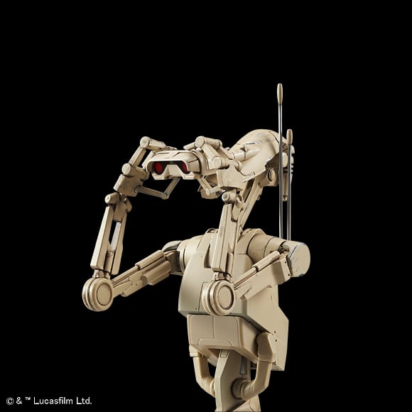Star Wars Battle Droid & Stap 1/12 Scale Model Kit