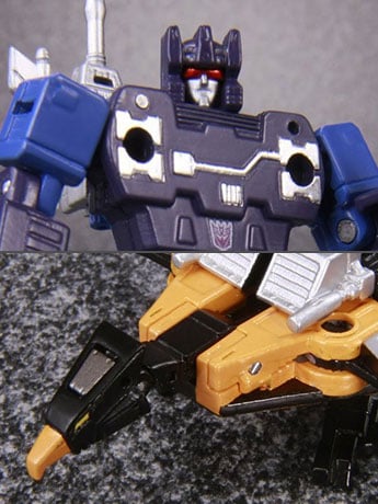 Transformers Masterpiece MP-16 Frenzy & Buzzsaw Set (Reissue)