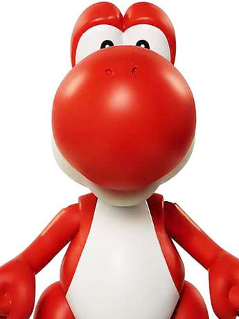 World of Nintendo 2.50" Limited Articulation Figure - Red Yoshi Gallery Image 2