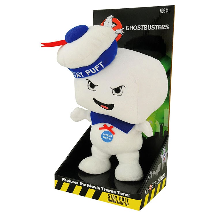 Ghostbusters 15" Deluxe Stay Puft Happy Plush With Sound Gallery Image 2