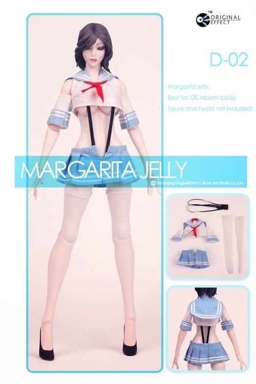 1/6 Scale Girl Costumes For Reborn Body - Margarita Jelly Gallery Image 2