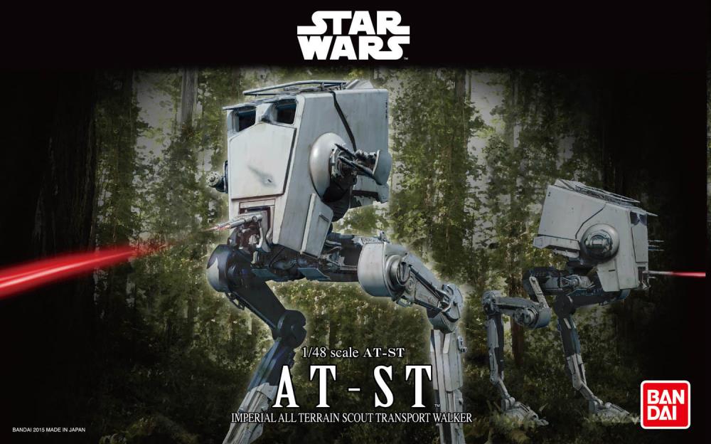 ATSTです Star Wars: Return of the Jedi AT-ST 1/48 Scale Model Kit