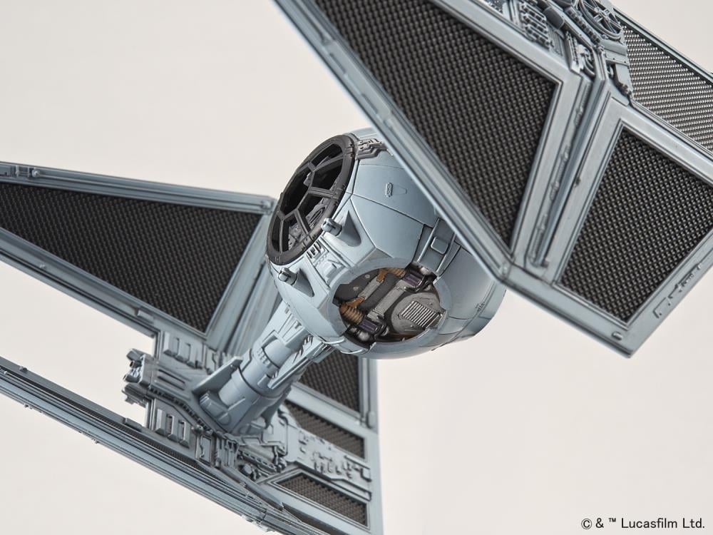 Star Wars TIE Interceptor (Return of the Jedi) 1/72 Scale Model Kit Gallery Image 9
