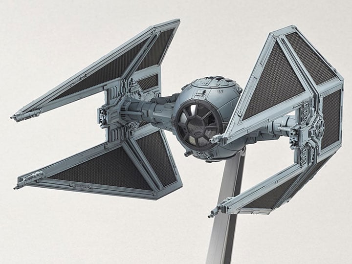 Star Wars TIE Interceptor (Return of the Jedi) 1/72 Scale Model Kit Gallery Image 1
