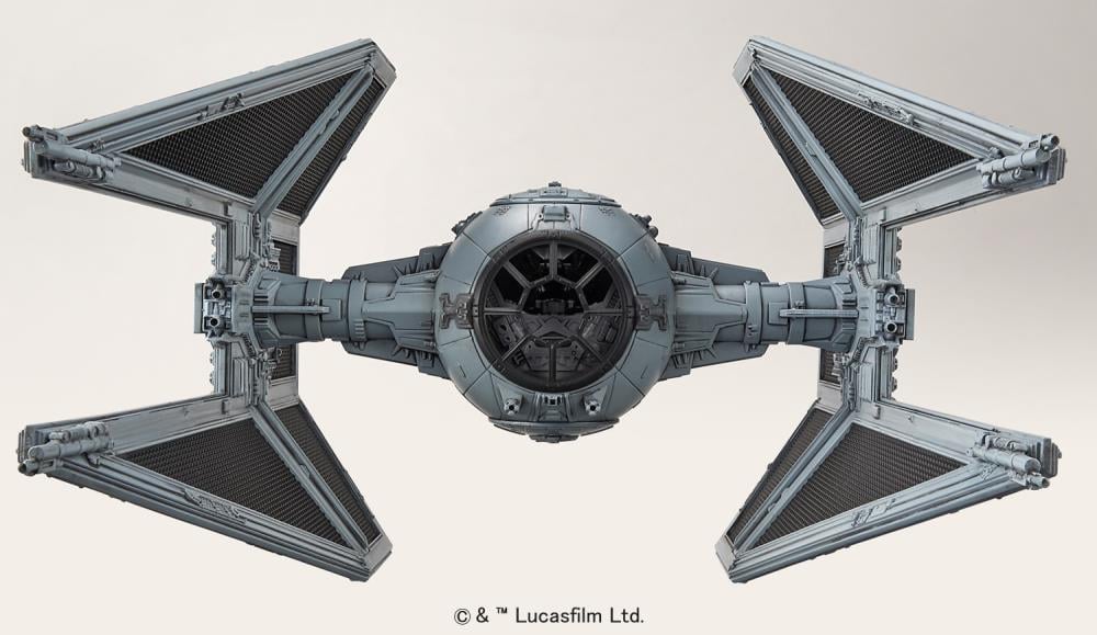 Star Wars TIE Interceptor (Return of the Jedi) 1/72 Scale Model Kit Gallery Image 12