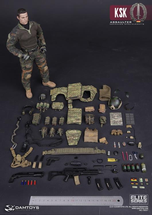 Elite Series KSK (Kommando Spelzialkrafte) Assaulter 1/6 Scale Figure