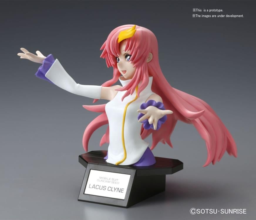 Mobile Suit Gundam SEED Figure-rise Bust Lacus Clyne Model Kit Gallery Image 4