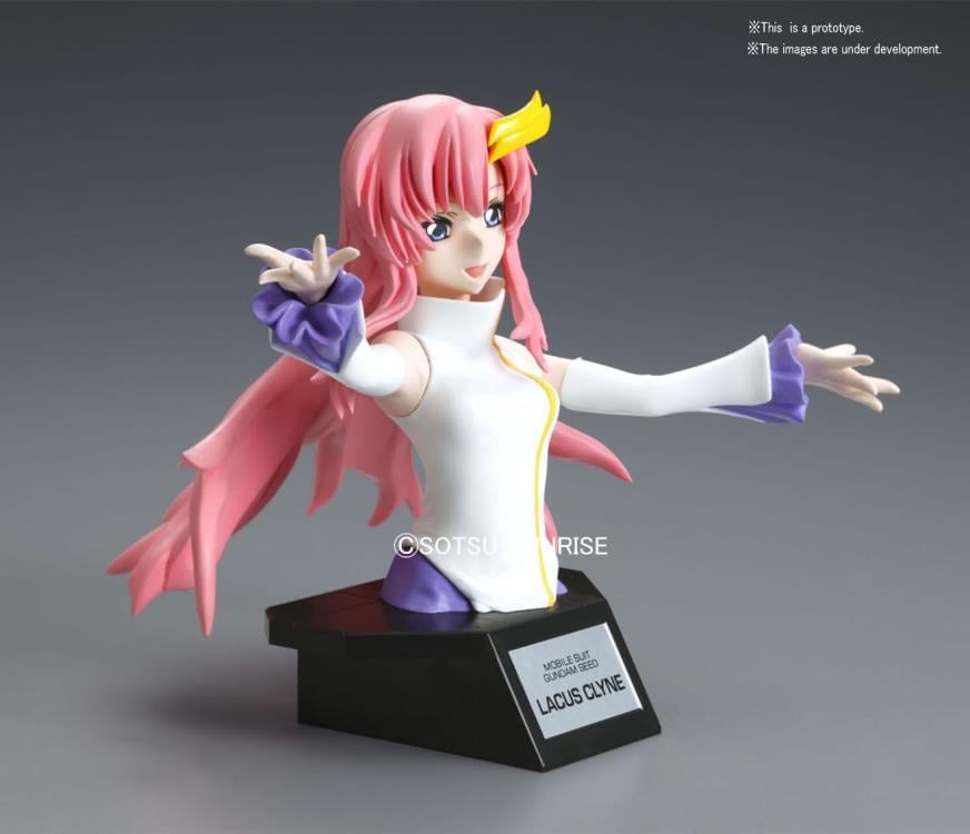 Mobile Suit Gundam SEED Figure-rise Bust Lacus Clyne Model Kit Gallery Image 5