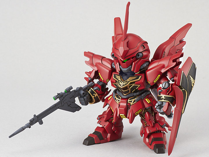 Mobile Suit Gundam Unicorn SD EX-Standard 013 Sinanju Model Kit Gallery Image 1
