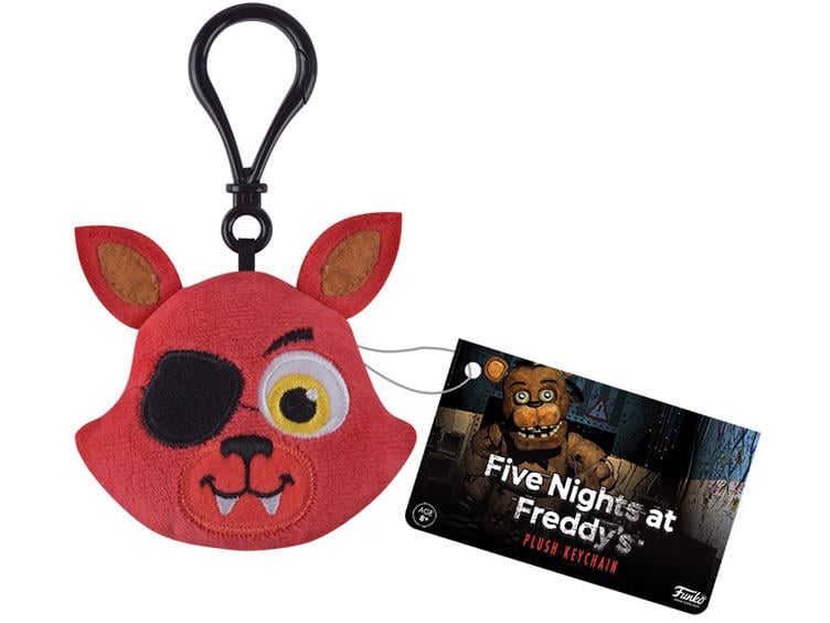 Five Nights at Freddy's Plush Keychain - Foxy Gallery Image 1