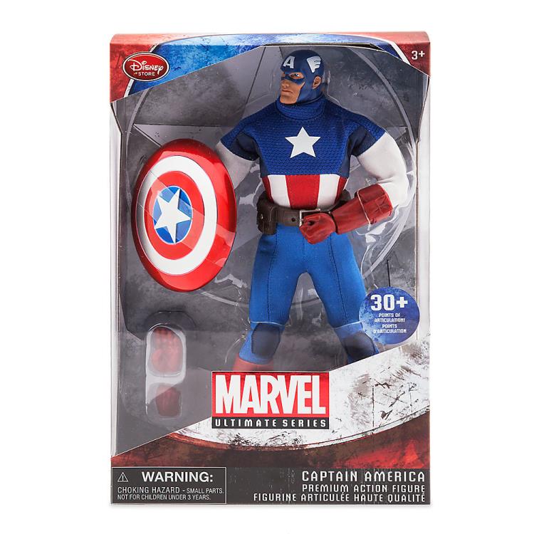 Marvel Ultimate Series Premium Action Figure - Captain America Exclusive Gallery Image 4