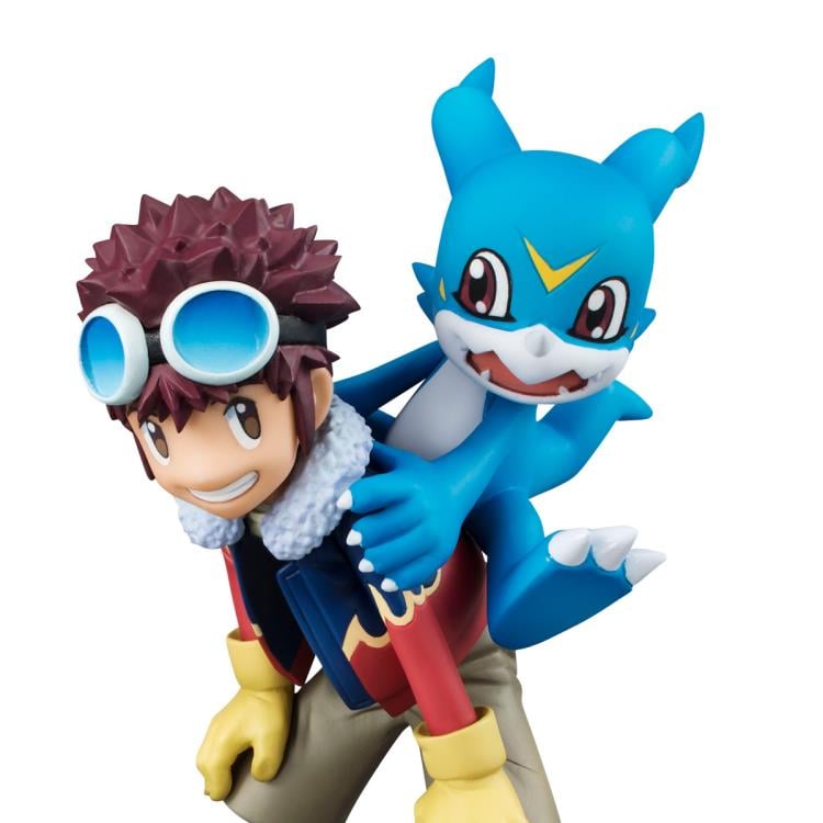 Digimon Adventure 02 G.E.M. Series Motomiya Daisuke & Veemon Figure