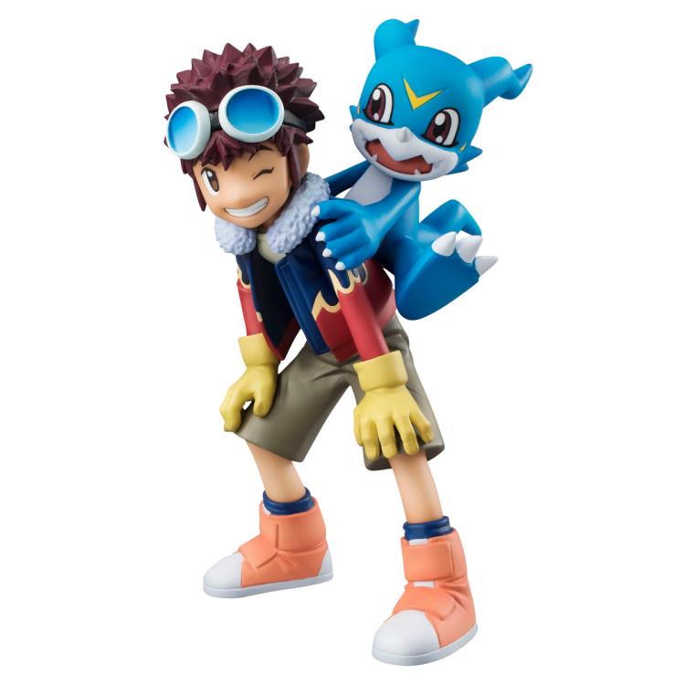 Digimon Adventure 02 G.E.M. Series Motomiya Daisuke & Veemon Figure