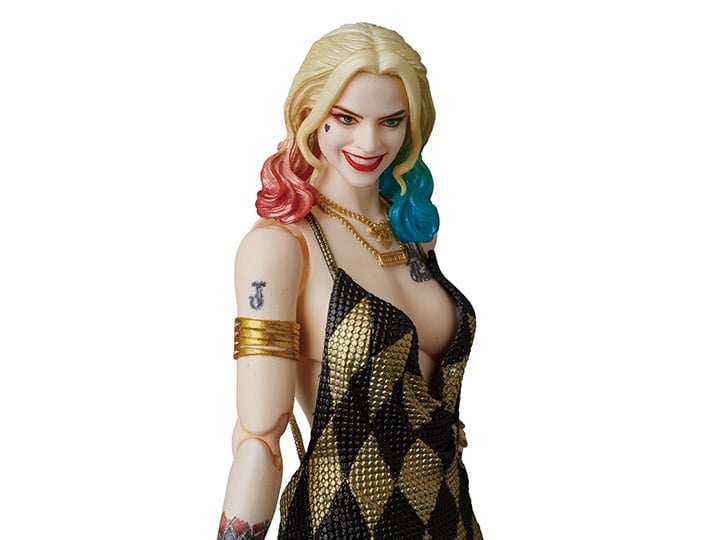 Suicide Squad MAFEX No.042 Harley Quinn (Dress Ver.) Action Figure Gallery Image 1