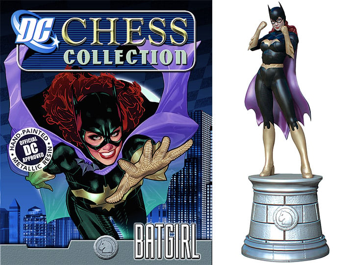 DC Superhero Chess Figure Collection #7 - Batgirl White Knight Gallery Image 1