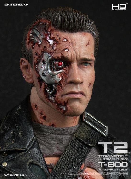 HD Masterpiece Terminator 2 - 1/4 Scale T-800 Figure Battle