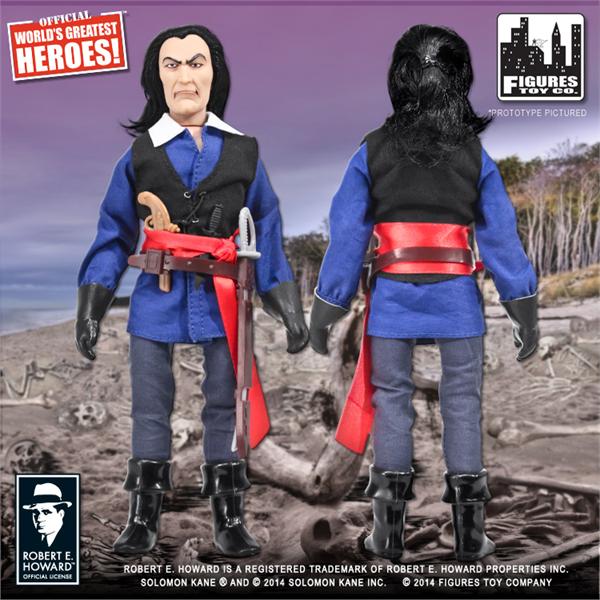 Solomon Kane World's Greatest Heroes Solomon Kane 8" Retro Figure Gallery Image 4