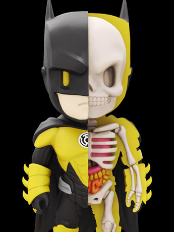 DC Comics XXRAY Yellow Lantern Batman Figure Gallery Image 2