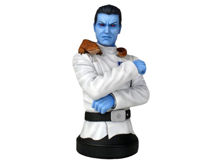 Grand Admiral Thrawn 6.75" Mini Bust Gallery Image 1