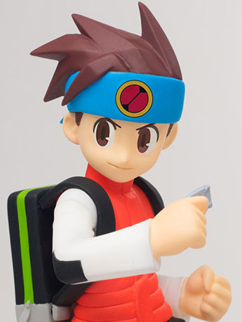 Mega Man Battle Network 4Inch-Nel Lite Lan Hikari Figure & Upgrade Parts Exclusive Gallery Image 2