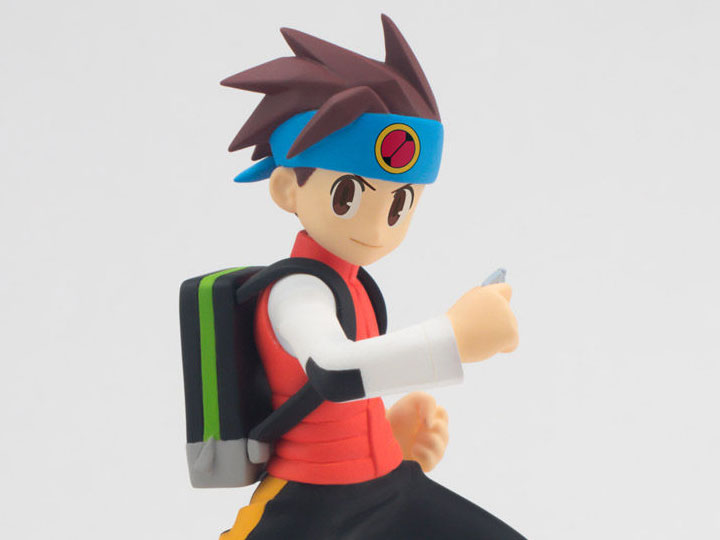 Mega Man Battle Network 4Inch-Nel Lite Lan Hikari Figure & Upgrade Parts Exclusive Gallery Image 1