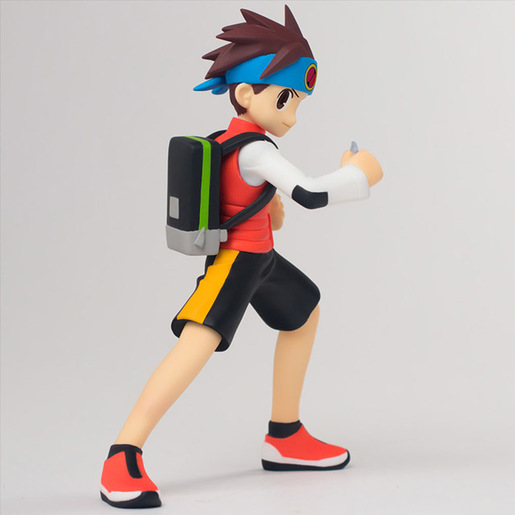 Mega Man Battle Network 4Inch-Nel Lite Lan Hikari Figure & Upgrade Parts Exclusive Gallery Image 5