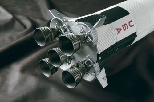Apollo 11 & Saturn V Launch Otona no Chogokin 1/144 Scale Vehicle Set Gallery Image 5