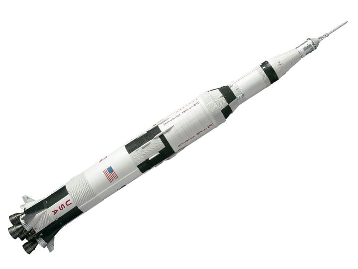 Apollo 11 & Saturn V Launch Otona no Chogokin 1/144 Scale Vehicle Set Gallery Image 1
