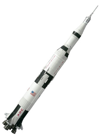 Apollo 11 & Saturn V Launch Otona no Chogokin 1/144 Scale Vehicle Set Gallery Image 2