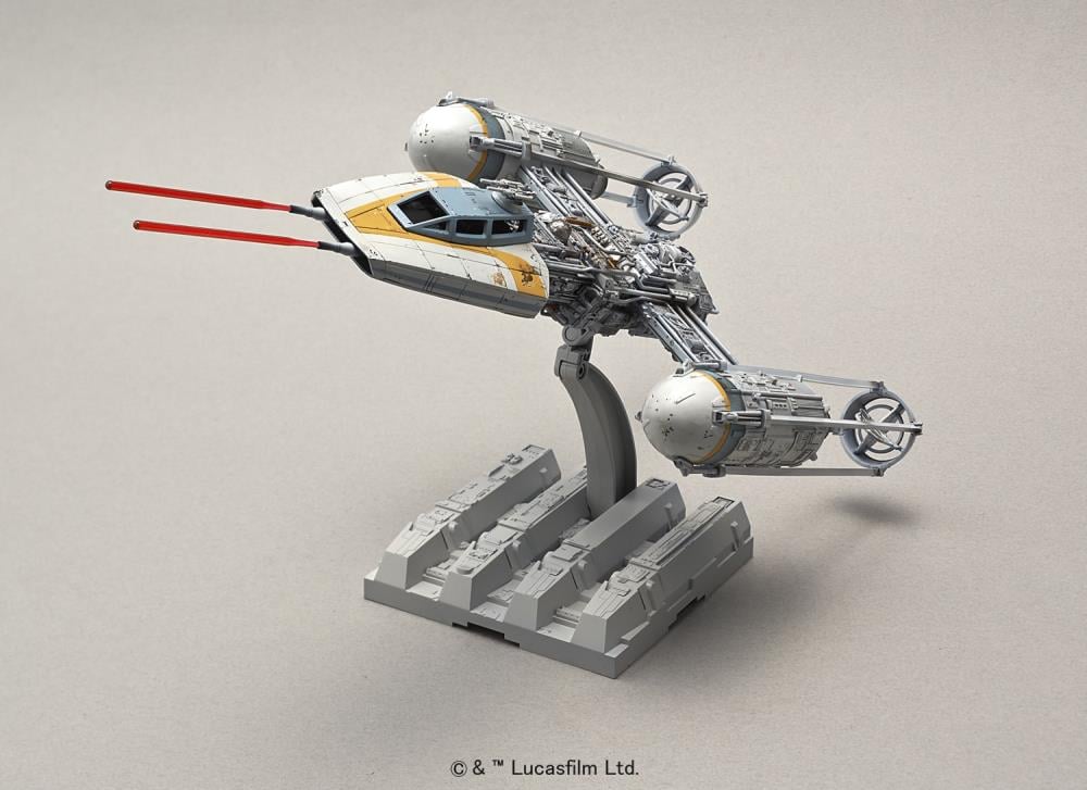 Star Wars Y-Wing Fighter 1/72 Scale Model Kit Gallery Image 4