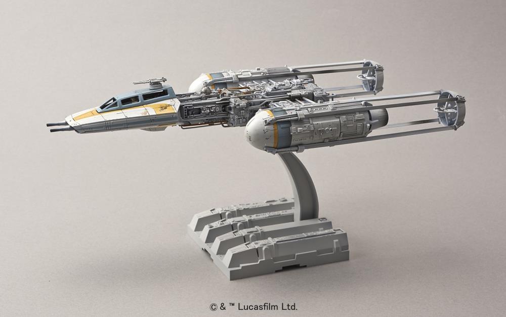 Star Wars Y-Wing Fighter 1/72 Scale Model Kit Gallery Image 3