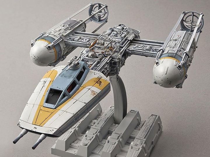 Star Wars Y-Wing Fighter 1/72 Scale Model Kit Gallery Image 1
