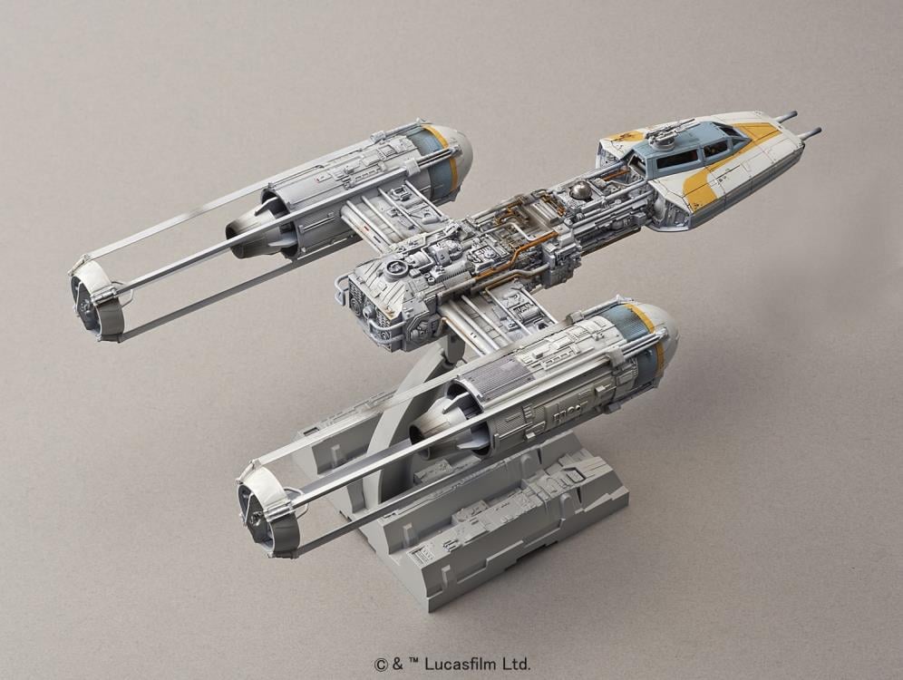 Star Wars Y-Wing Fighter 1/72 Scale Model Kit Gallery Image 5