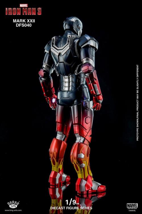Iron Man 3: 1/9 Scale Iron Man Mark XXII Hotrod Armor Figure Gallery Image 5