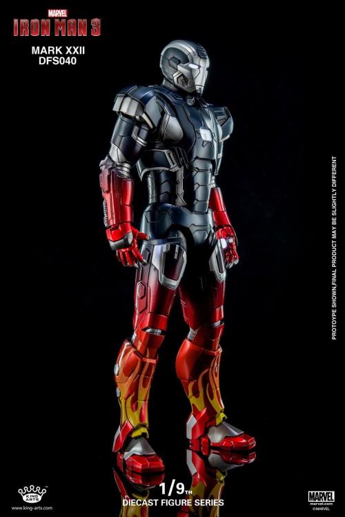 Iron Man 3: 1/9 Scale Iron Man Mark XXII Hotrod Armor Figure Gallery Image 4