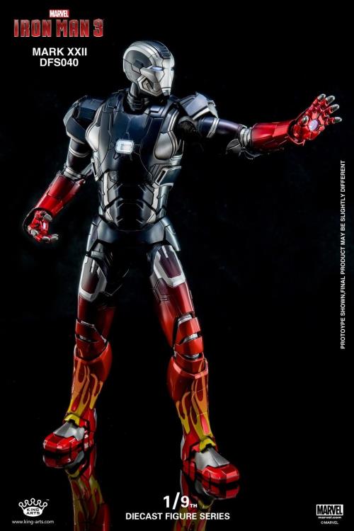 Iron Man 3: 1/9 Scale Iron Man Mark XXII Hotrod Armor Figure Gallery Image 7