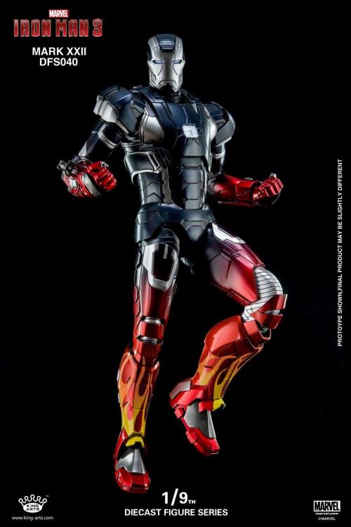 Iron Man 3: 1/9 Scale Iron Man Mark XXII Hotrod Armor Figure Gallery Image 10