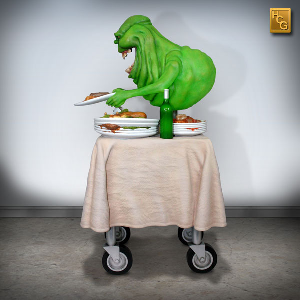Ghostbusters 1/4 Scale Slimer Statue Gallery Image 7