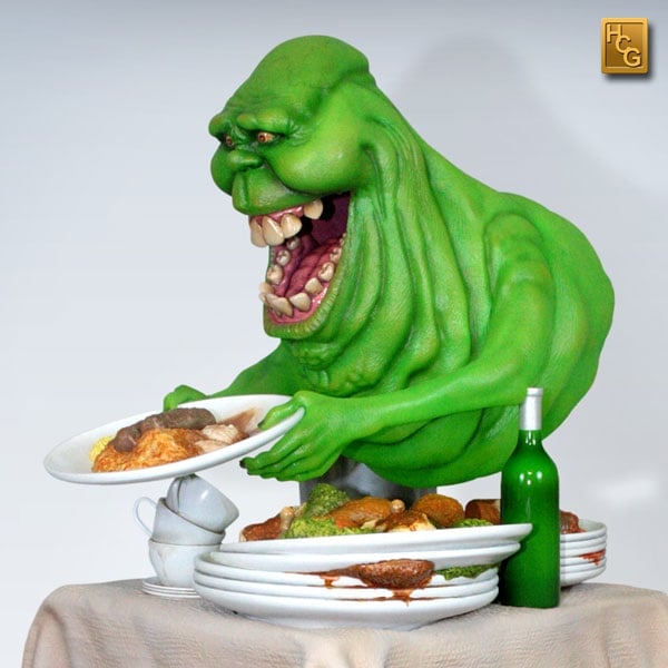 Ghostbusters 1/4 Scale Slimer Statue Gallery Image 8