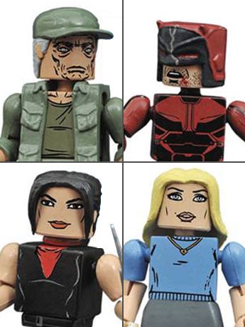 Daredevil Minimates Series 2 Four Pack Gallery Image 2