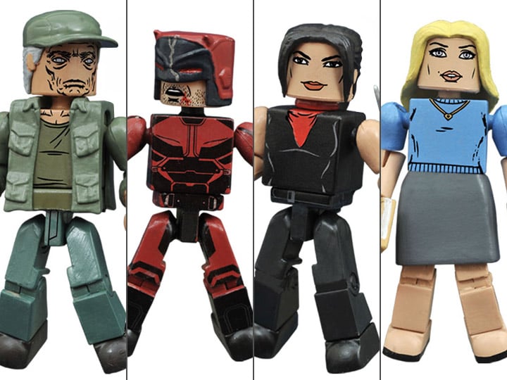 Daredevil Minimates Series 2 Four Pack Gallery Image 1